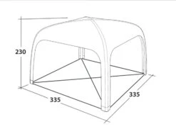 Outwell Air Shelter -Outdoor Awnings Shop 111222 air shelter drawing perspective2