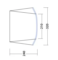 Outwell Touring Canopy Air -Outdoor Awnings Shop 111253 touring canopy air drawing floorplan3