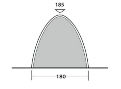 Outwell Free Standing Inner Tent L -Outdoor Awnings Shop 111340 free standing inner l drawing other4