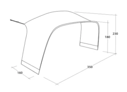 Outwell Universal Connector L 11 Outwell Universal Connector L -Outdoor Awnings Shop 111341 1