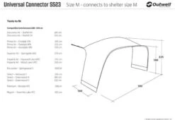 Outwell Universal Connector M -Outdoor Awnings Shop 111342 5