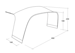 Outwell Universal Connector XL -Outdoor Awnings Shop 111343