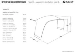 Outwell Universal Connector XL -Outdoor Awnings Shop 111343 6