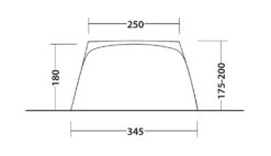 Outwell Lounge Vehicle Connector L 13 Outwell Lounge Vehicle Connector L -Outdoor Awnings Shop 111356 lounge vehicle connector l drawing other5