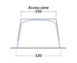 Outwell Touring Shelter Air -Outdoor Awnings Shop 111358 touring shelter air drawing other4
