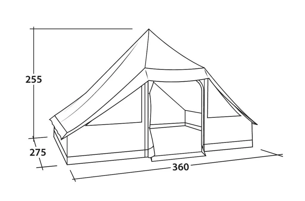 Easy Camp Moonlight Cabin Tent 9 Easy Camp Moonlight Cabin Tent - Image 7
