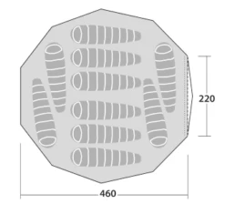 Robens Klondike Grande Tent -Outdoor Awnings Shop 130174 3
