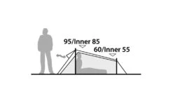 Robens Arrow Head Tent -Outdoor Awnings Shop 130213 arrow head drawing elevation 4 1