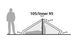 Robens Starlight 2 Tent -Outdoor Awnings Shop 130259 starlight 2 drawing elevation 4