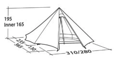 Robens Green Cone PRS Tent -Outdoor Awnings Shop 130305