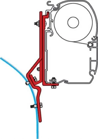 Fiamma F45 Adapter Kit (Ducato - Master) 4 Fiamma F45 Adapter Kit (Ducato - Master) - Image 2