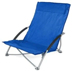 Yello Low Beach Chair - True Blue -Outdoor Awnings Shop 40xnkwyk