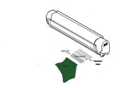 Vango Driveaway Fixing Kit For 4mm & 6mm Rails 3m Set 11 Vango Driveaway Fixing Kit For 4mm & 6mm Rails 3m Set -Outdoor Awnings Shop 4and6 kit