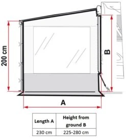 Fiamma Side W Pro F45/ F65/ F80 9 Fiamma Side W Pro F45/ F65/ F80 -Outdoor Awnings Shop 97961 10 a 1