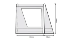 Outdoor Revolution Airedale 7.0SE / 9.0SE Front Porch Extension 19 Outdoor Revolution Airedale 7.0SE / 9.0SE Front Porch Extension -Outdoor Awnings Shop airedale 7se 9se front porch extension floorplan 1