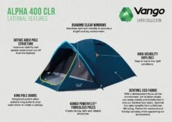 Vango Alpha 400 CLR Tent -Outdoor Awnings Shop alpha 400 clr
