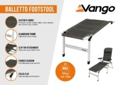 Vango Balletto Footstool -Outdoor Awnings Shop balletto footstool