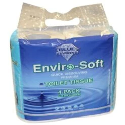 Blue Diamond Enviro-Soft Premium Toilet Tissue 4 Pack 7 Blue Diamond Enviro-Soft Premium Toilet Tissue 4 Pack -Outdoor Awnings Shop bd205 1
