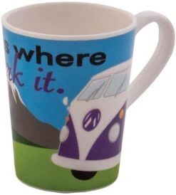 Quest Home Is Where You Park It Mug (Camper Van) -Outdoor Awnings Shop camper van mug 1