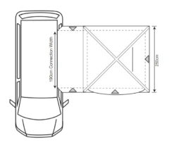 Outdoor Revolution Cayman Midi Air Low Drive Away Awning -Outdoor Awnings Shop cayman midi air 1