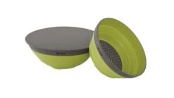 Outwell Collaps Bowl & Colander Set Shadow Green -Outdoor Awnings Shop collaps bowls