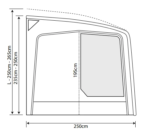 Outdoor Revolution Eclipse Pro 380L Caravan/Motorhome Awning 13 Outdoor Revolution Eclipse Pro 380L Caravan/Motorhome Awning - Image 11