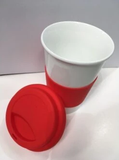 100 X Travel Mug Eco-Ceramic And Silicone -Outdoor Awnings Shop eco cup 1 1 1 2