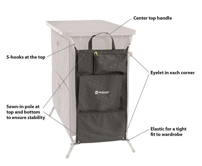 Outwell Neat'N'Tidy Organiser 4 Outwell Neat'N'Tidy Organiser - Image 2