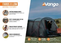 Vango Faros II Low Drive Away Awning -Outdoor Awnings Shop faros ii low2 1