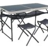 Outdoor Revolution Capri Aluminium Picnic Table And Stool Set -Outdoor Awnings Shop fur2049a