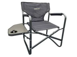 Outdoor Revolution Director Chair With Side Table