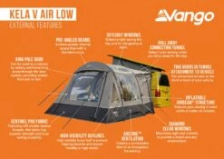 Vango Kela V Low Air Drive Away Awning -Outdoor Awnings Shop kela v air low