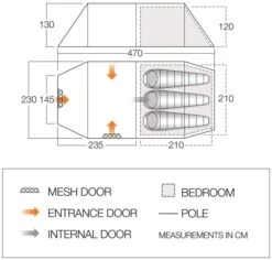 Vango Kibale 350 Tent -Outdoor Awnings Shop kibale 1
