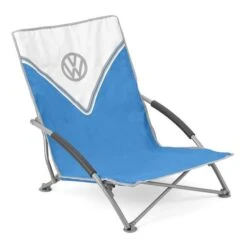 Volkswagen Blue Campervan Folding Low Camping Chair -Outdoor Awnings Shop low volkswagen blue campervan folding low camping chair 80601.1568212620