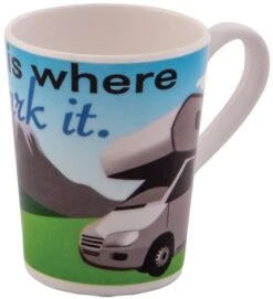 Quest Home Is Where You Park It Mug (Motorhome) -Outdoor Awnings Shop motor home mug 1
