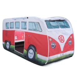 Volkswagen VW Campervan Kids Red Pop Up Tent -Outdoor Awnings Shop ol0180 2 3