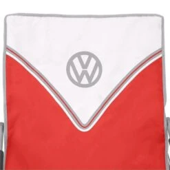 Volkswagen Red Campervan Folding Low Camping Chair -Outdoor Awnings Shop ol0192 vw low folding chair red 3 99a111