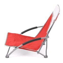 Volkswagen Red Campervan Folding Low Camping Chair -Outdoor Awnings Shop ol0192 vw low folding chair red 4 26d633