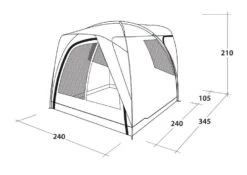 Outwell Beachcrest Driveaway Awning -Outdoor Awnings Shop outwell beachcrest dimensions