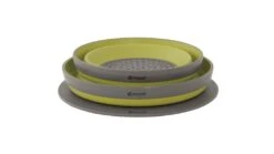 Outwell Collaps Bowl & Colander Set Shadow Green -Outdoor Awnings Shop outwell collaps bowls