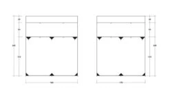 Outwell Fallcrest Side Panel Set -Outdoor Awnings Shop outwell fallcrest awning side panel set 5