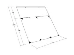 Outwell Hillcrest Tarp Awning -Outdoor Awnings Shop outwell hillcrest tarp dimensions