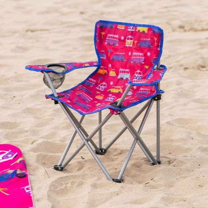 Volkswagen Kids Pink Camping Chair 5 Volkswagen Kids Pink Camping Chair - Image 3