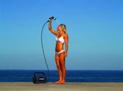 Rinsekit Portable Shower POD -Outdoor Awnings Shop rinsekit pod elise h fpbgc pwa9 fc