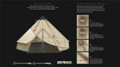 Robens Kiowa Tipi Tent -Outdoor Awnings Shop robens kiowa features