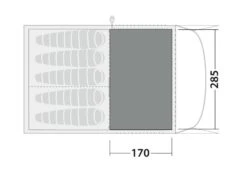 Robens Wolf Moon 5XP Carpet (285cm X 170cm) -Outdoor Awnings Shop robens wolf carpet