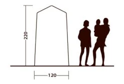 Outwell Seahaven Comfort Station Single Utility Tent -Outdoor Awnings Shop seahaven comfort station single standing height