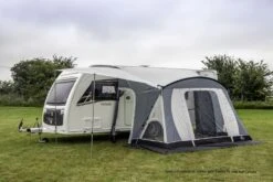 Sunncamp Swift Deluxe 325 SC Caravan Awning -Outdoor Awnings Shop swift deluxe 325 sc with side sun canopy 1