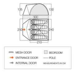 New Products -Outdoor Awnings Shop vango 2022 tents floorplan alpha 400 hi 01 min