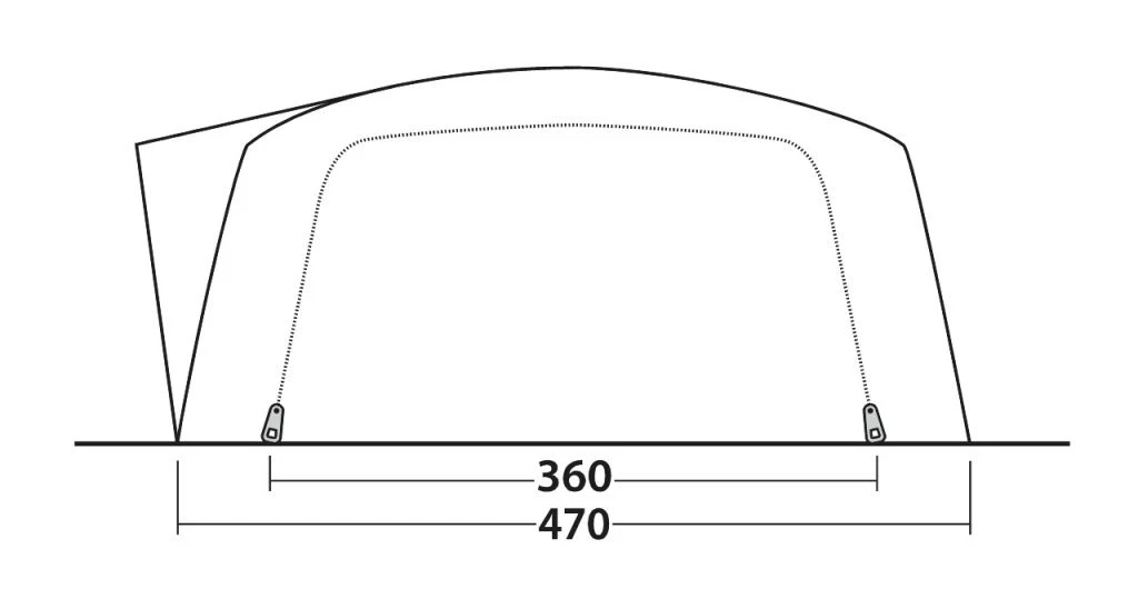 Outwell Vermont 7PE Tent Package 8 Outwell Vermont 7PE Tent Package - Image 6